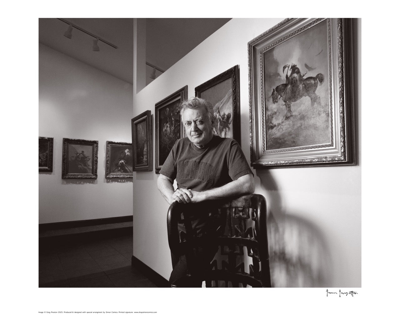 Frank Frazetta Studio "The Artist Within" Print