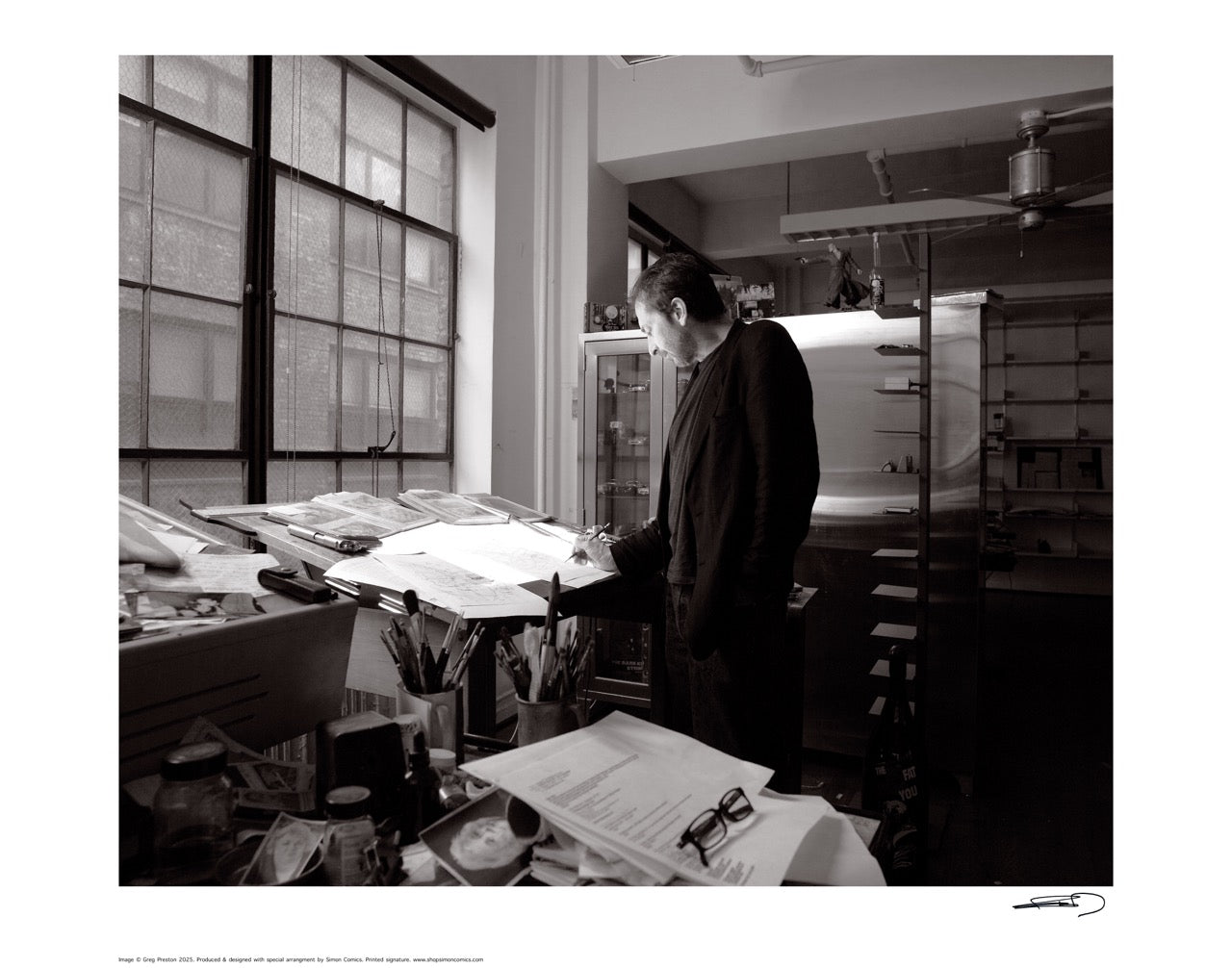 Frank Miller Studio "The Artist Within" Print