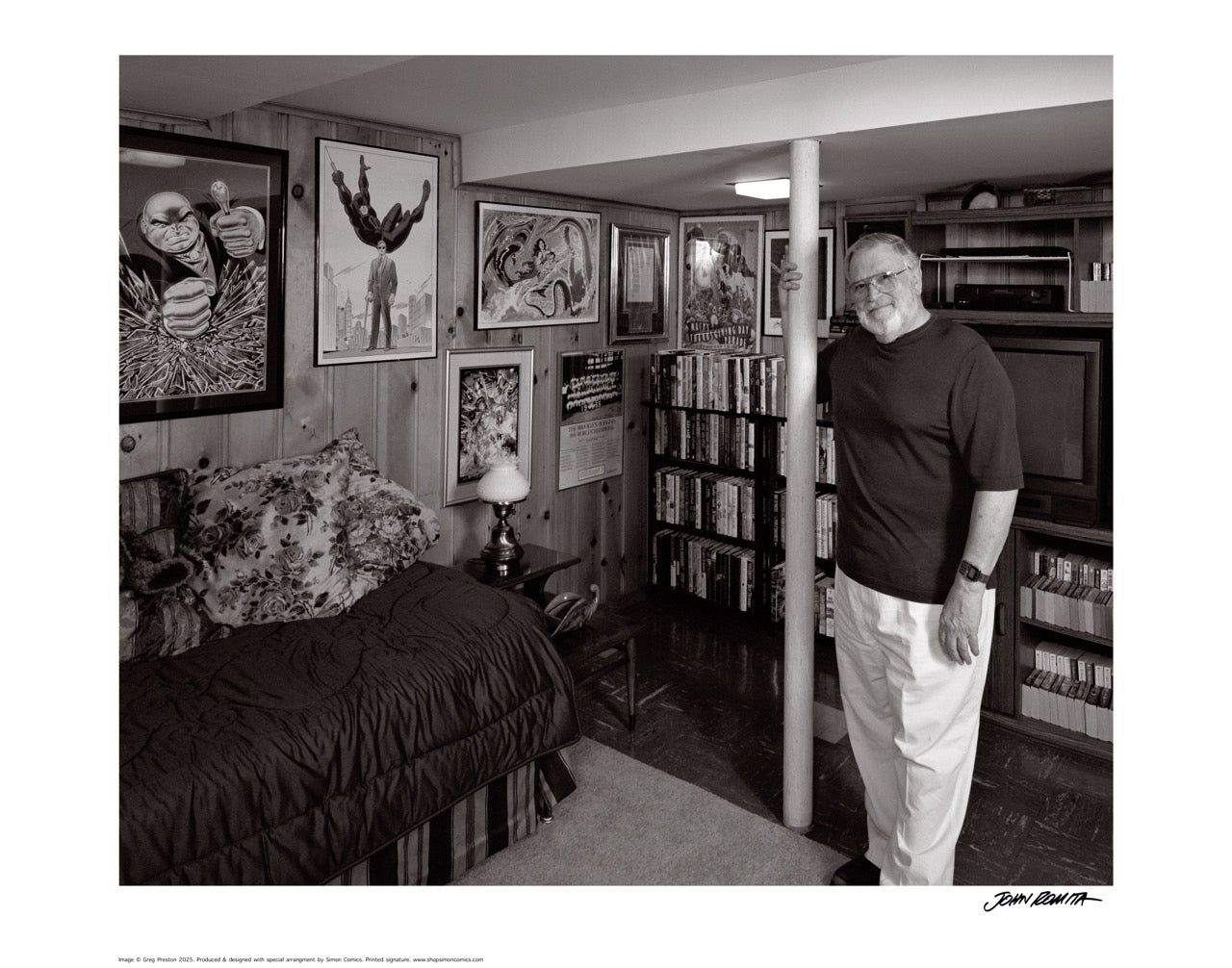 John Romita Sr Studio "The Artist Within" Print