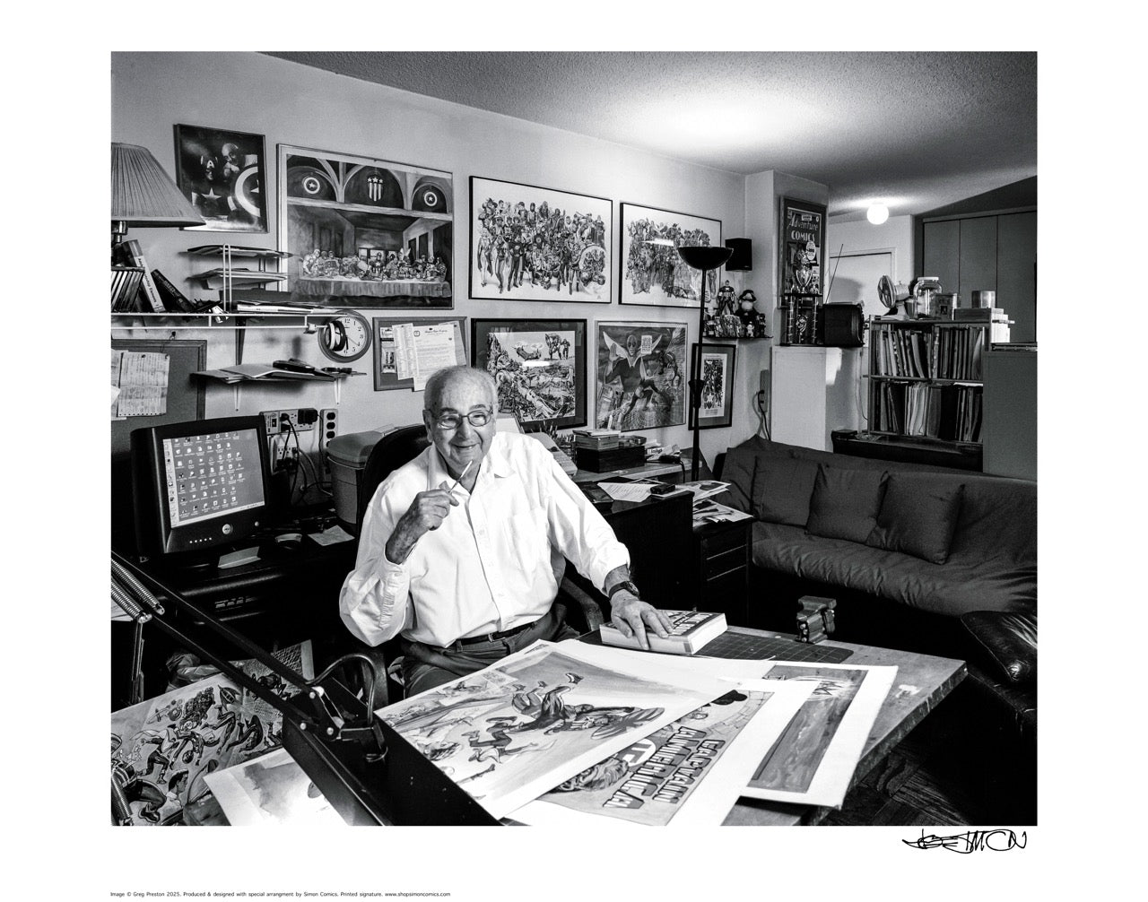 Joe Simon Studio "The Artist Within" Print