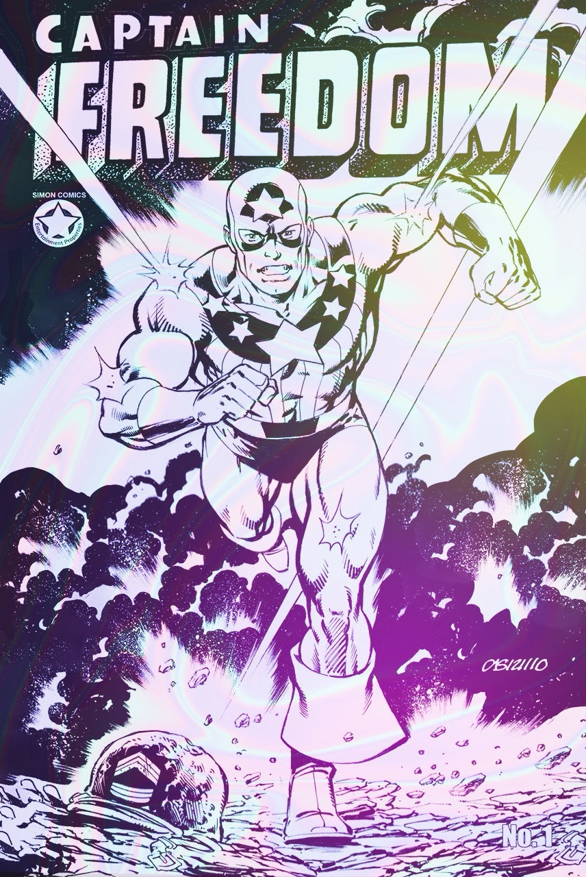 Captain Freedom #1 OA Edition Anthony Castrillo | Main Cover