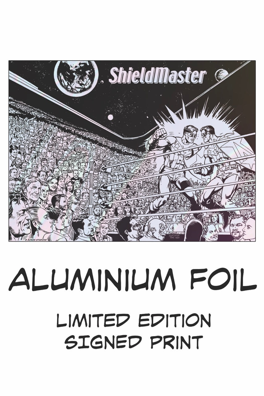 SIGNED | ShieldMaster: Blast to the Past | Poster | 11 x 17