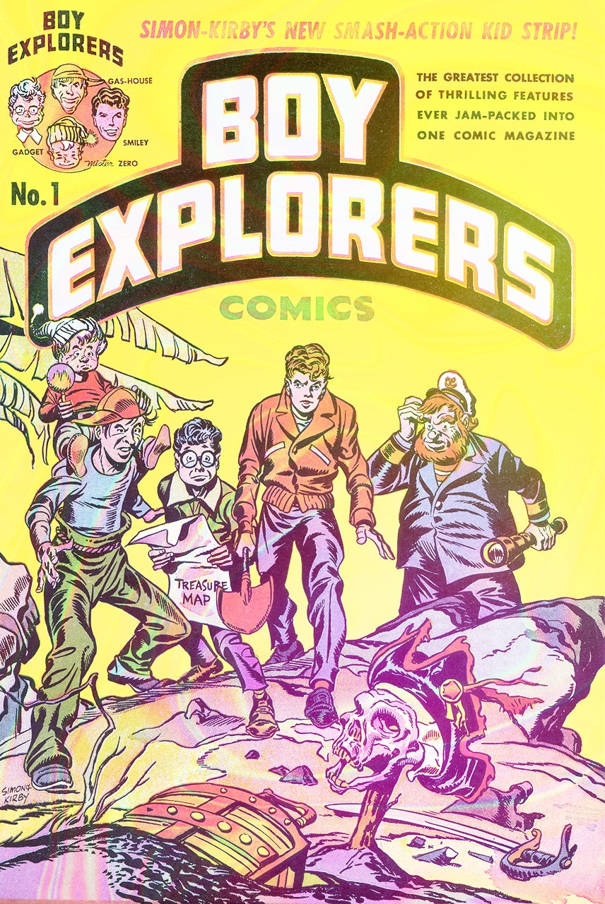 Boy Explorers #1 Joe Simon & Jack Kirby | Variant C