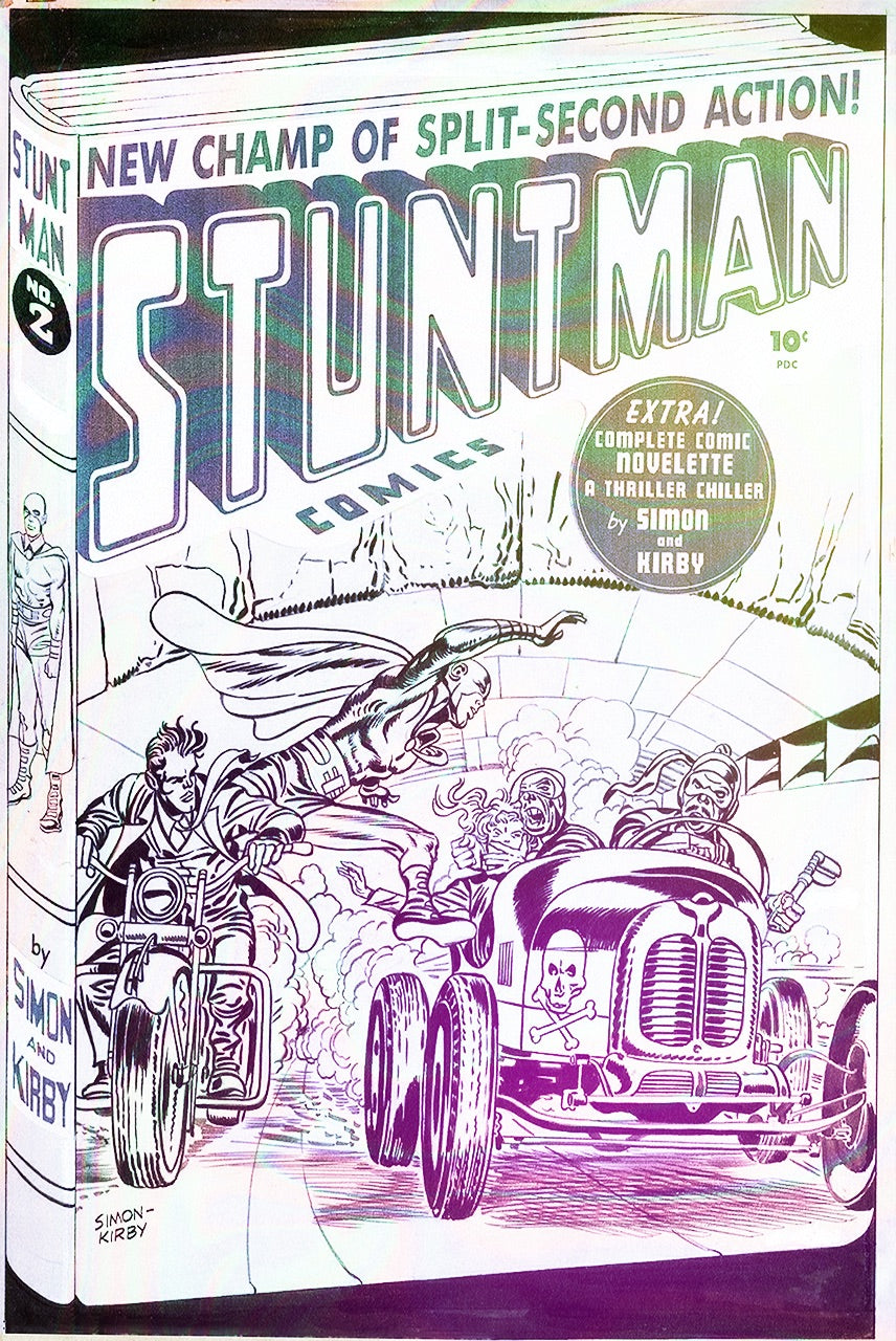 Stuntman #2 OA Edition Joe Simon & Jack Kirby | Variant C