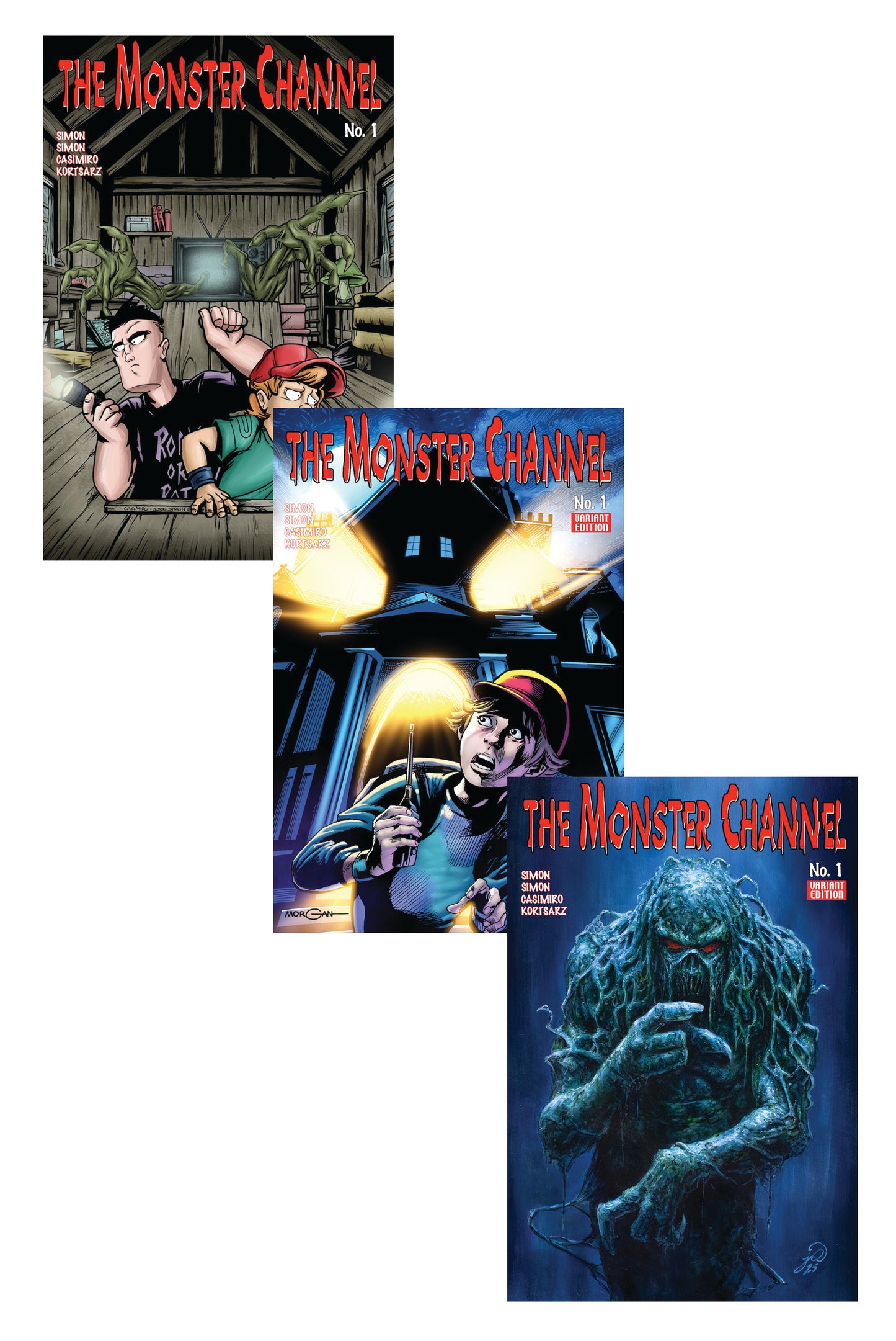 Monster Channel #1 Bundle | 3 - Pack | All Covers