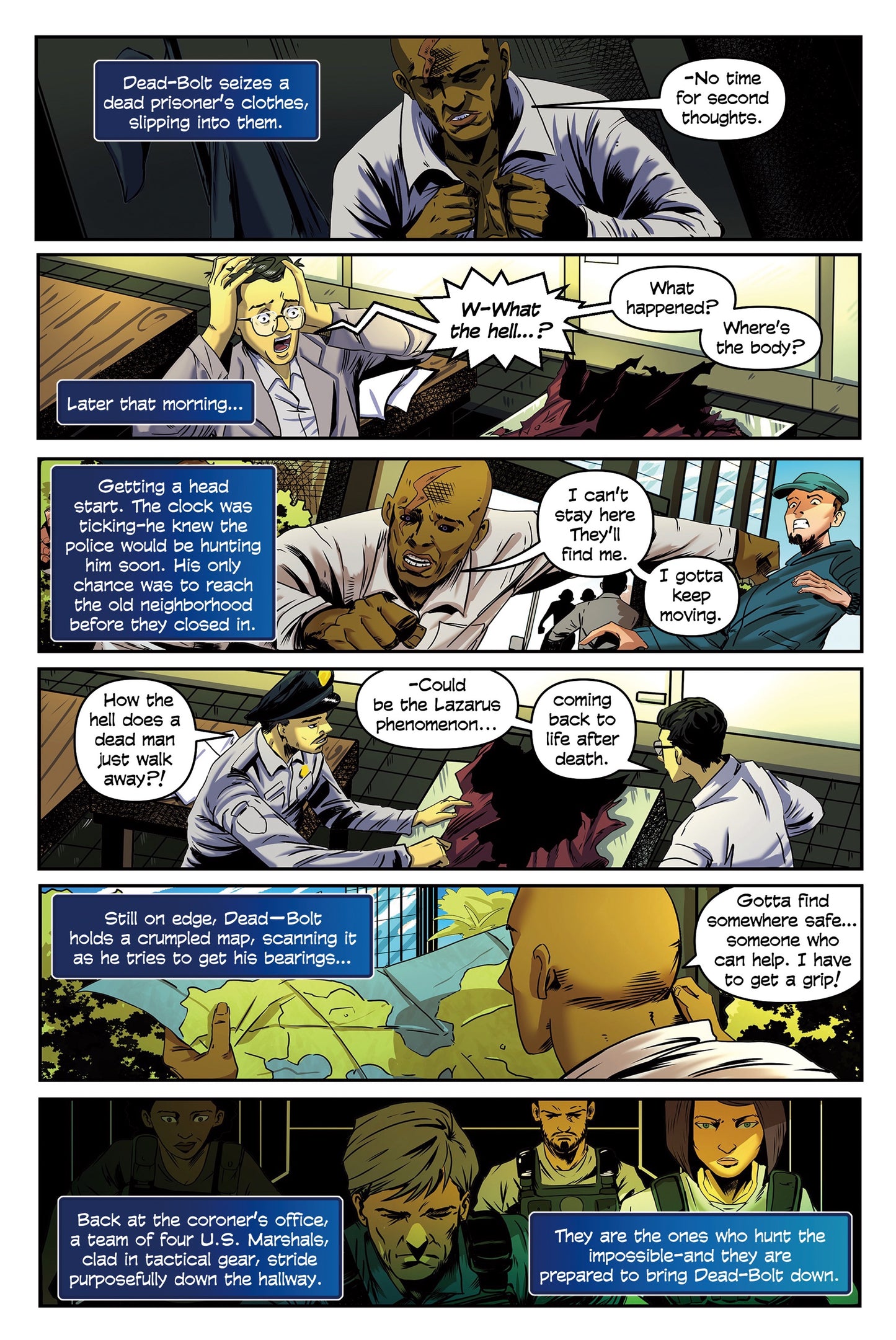 In Pursuit of: Dead-Bolt #1 | Readers Edition