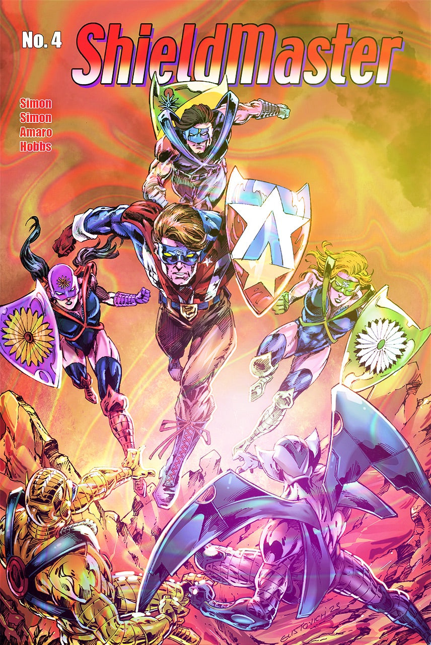 ShieldMaster #4 Mike Gustovich | Main Cover