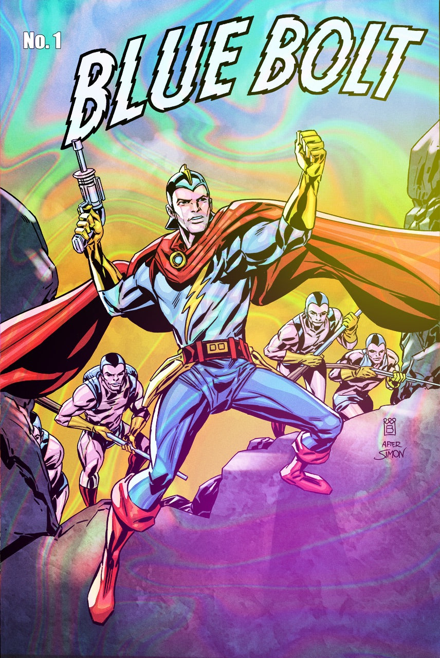 Blue Bolt #1 Mark Buckingham | Main Cover