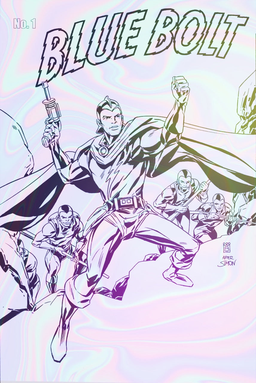 Blue Bolt #1 OA Edition Mark Buckingham | Main Cover