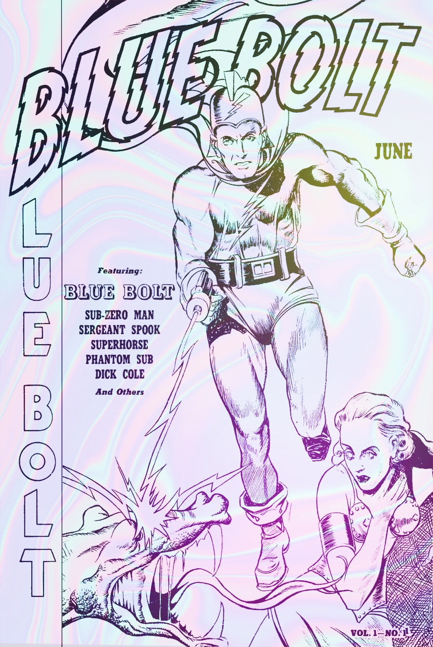 Blue Bolt #1 OA Edition Joe Simon | Variant C