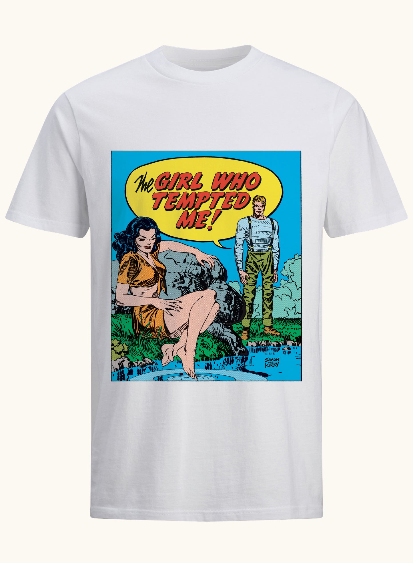 "The Girl Who Tempted Me" Iconic Graphic T-Shirt | Simon & Kirby