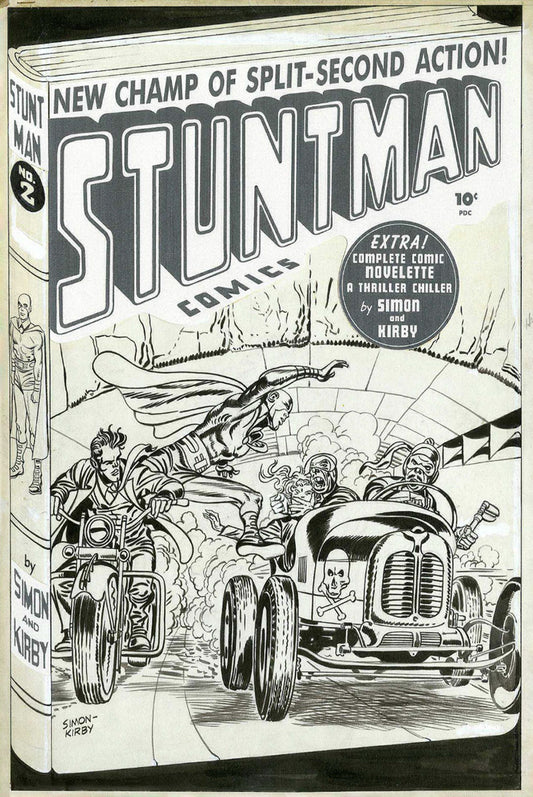 Stuntman #2 OA Edition Joe Simon & Jack Kirby | Variant C