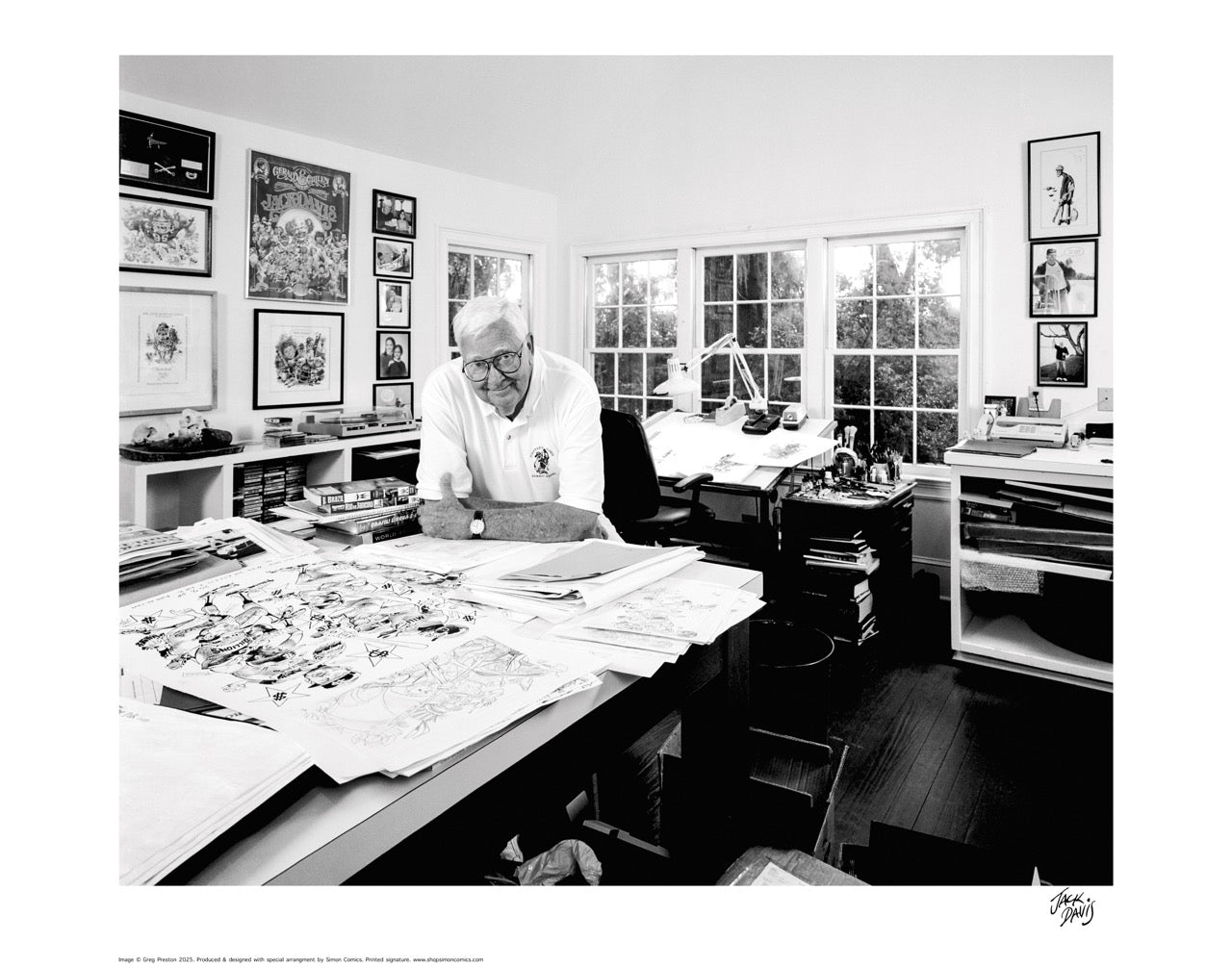 Jack Davis Studio "The Artist Within" Print