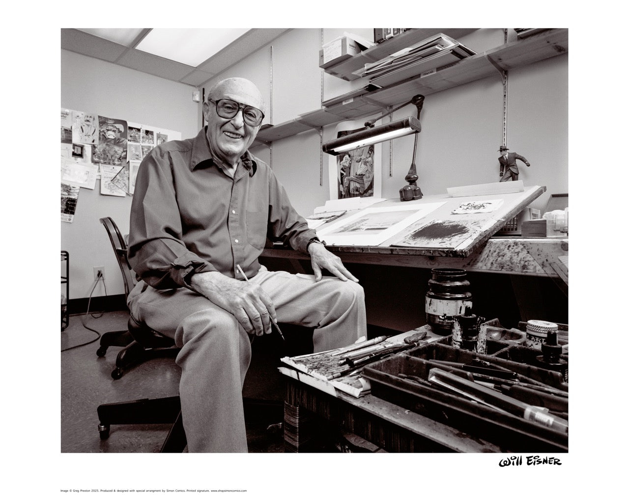 Will Eisner Studio "The Artist Within" Print