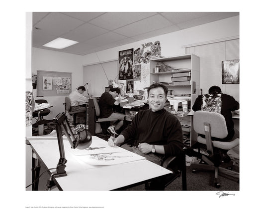 Jim Lee Studio "The Artist Within" Print