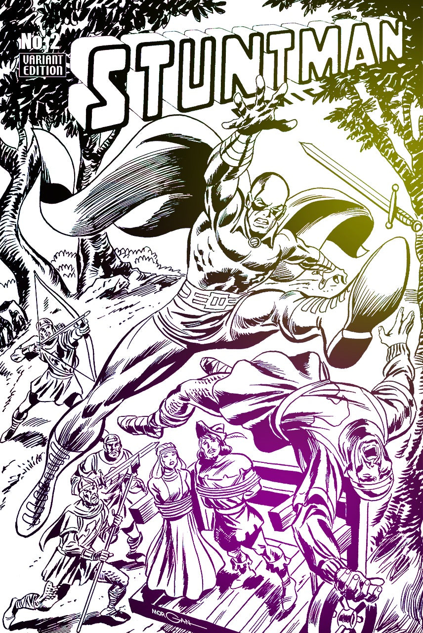 Stuntman #2 OA Edition Tom Morgan | Variant B