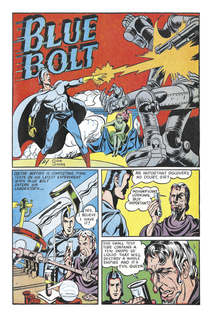 Blue Bolt #2 Joe Simon & Jack Kirby | Variant B