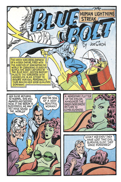 Blue Bolt #2 Joe Simon & Jack Kirby | Variant B