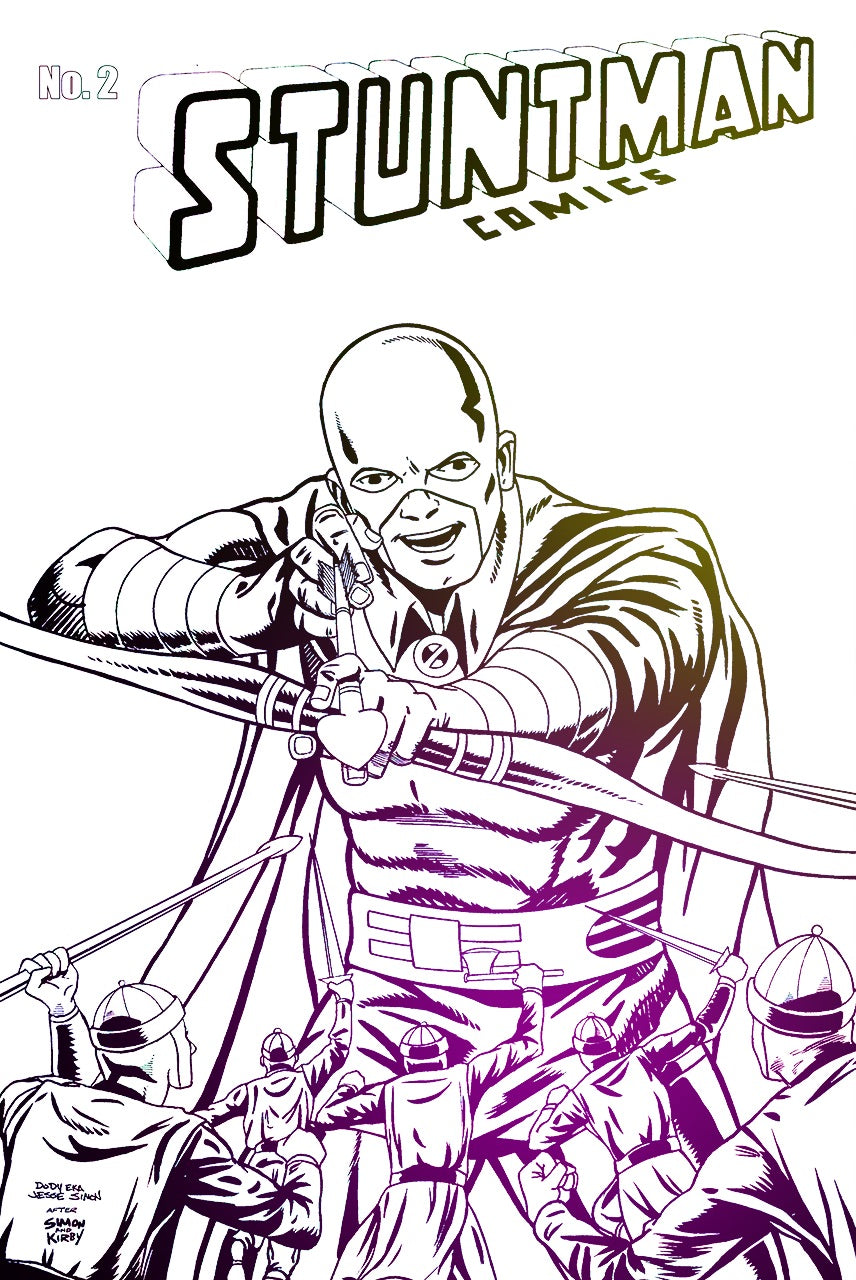 Stuntman #2 OA Edition Dody Eka & Jesse Simon | Main Cover