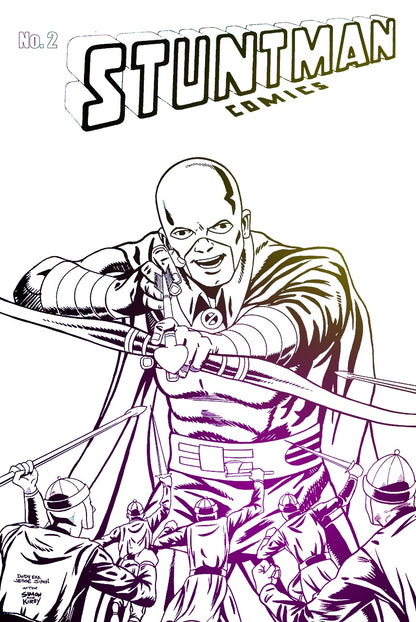 Stuntman #2 OA Edition Dody Eka & Jesse Simon | Main Cover