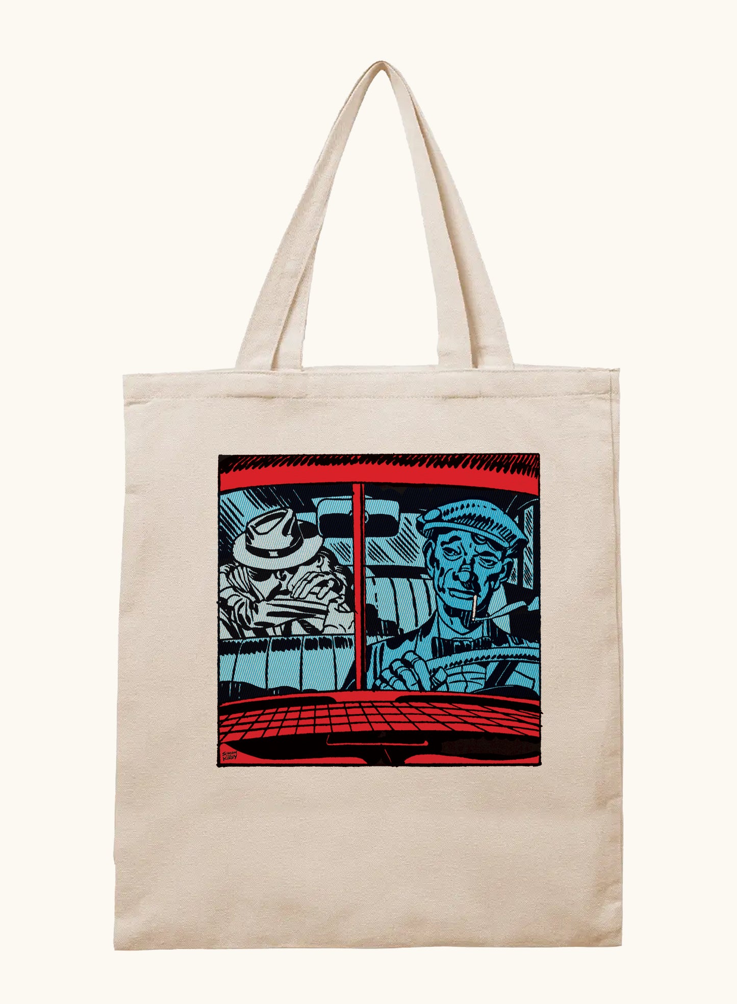 "Now & Then" Iconic Graphic Tote Bag | Simon & Kirby