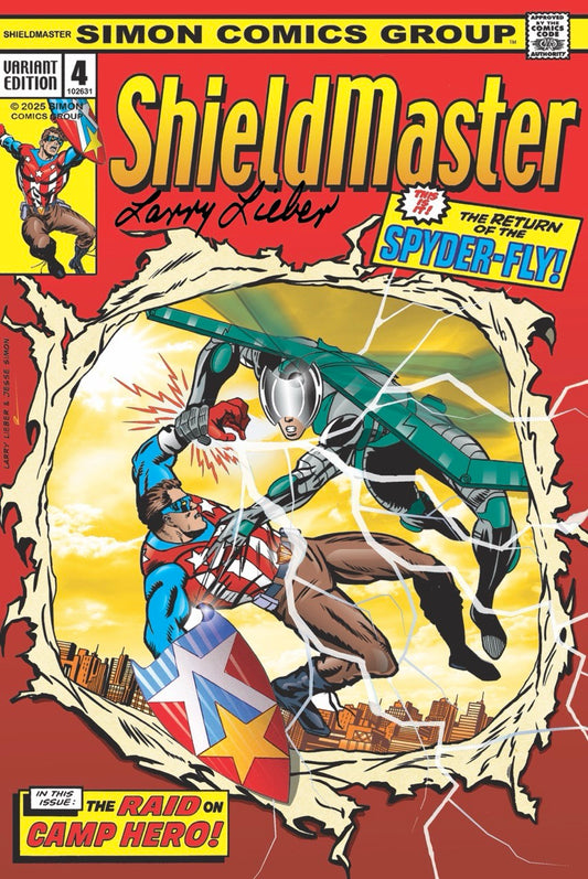 SIGNED | ShieldMaster #4 Larry Lieber & Jesse Simon Exclusive