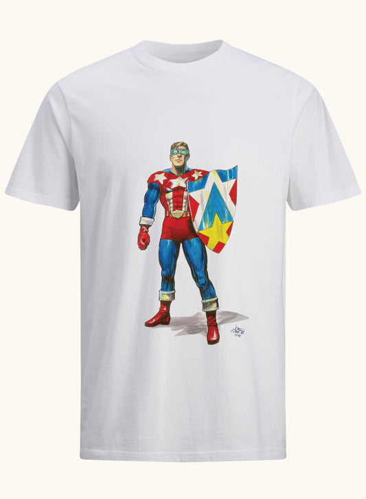 ShieldMaster Prototype Graphic T-Shirt | Joe Simon