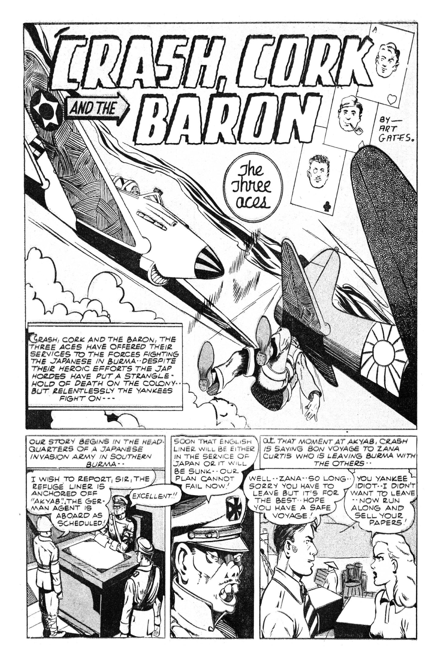 Captain Freedom #1 OA Edition Joe Simon | Variant C