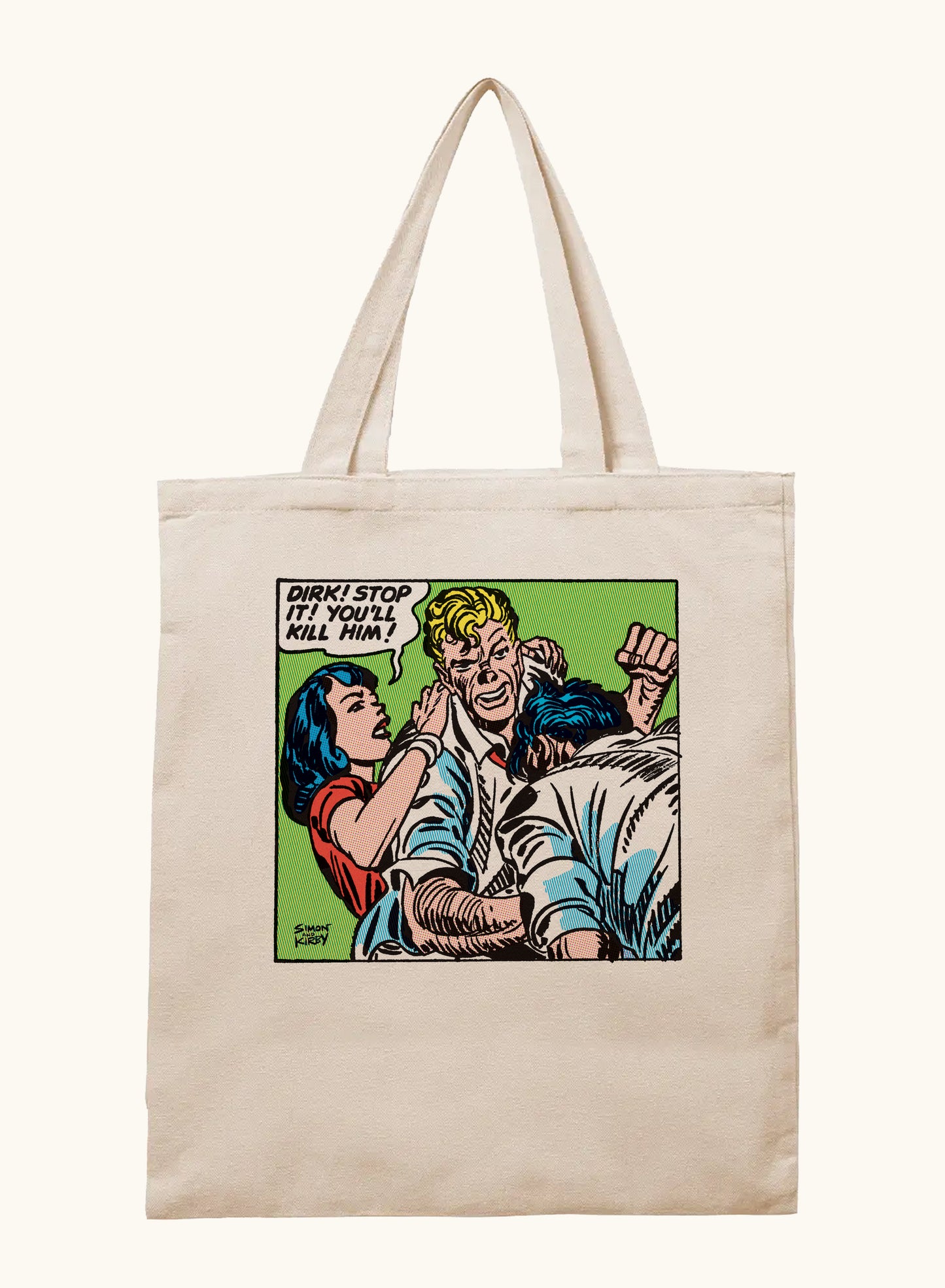 "Fight" Iconic Graphic Tote Bag | Simon & Kirby