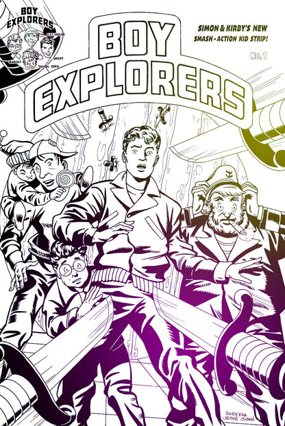 Boy Explorers #1 OA Edition Dody Eka & Jesse Simon | Main Cover