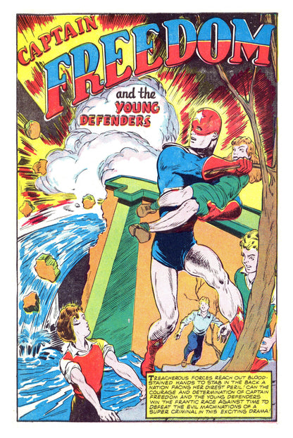 Captain Freedom #1 Anthony Castrillo | Main Cover