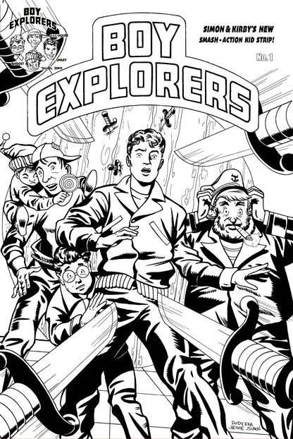 Boy Explorers #1 OA Edition Dody Eka & Jesse Simon | Main Cover