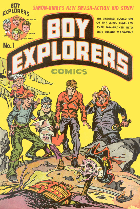 Boy Explorers #1 Joe Simon & Jack Kirby | Variant C