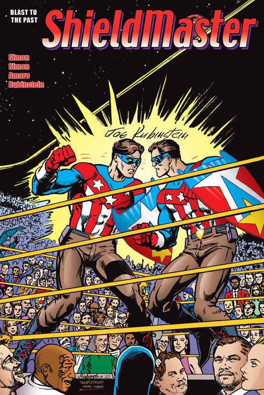 SIGNED | ShieldMaster: Blast to the Past Joe Rubinstein | Main Cover