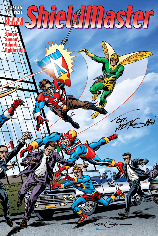 SIGNED | ShieldMaster: Blast to the Past Tom Morgan | Variant C