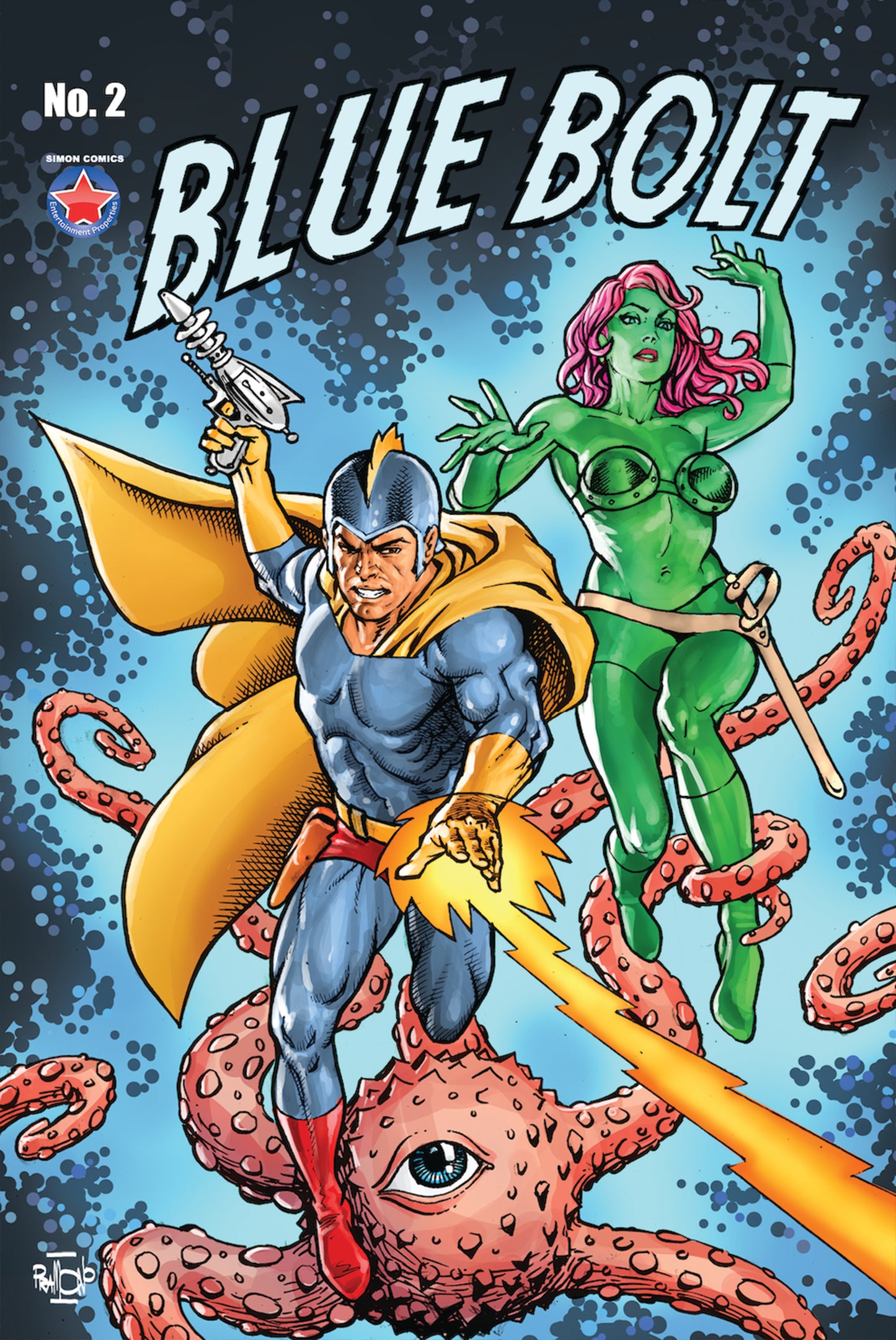 Blue Bolt #2 Pramono Estu | Main Cover