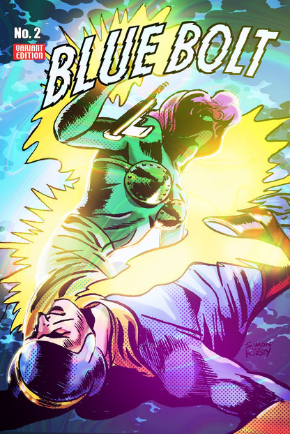 Blue Bolt #2 Joe Simon & Jack Kirby | Variant B