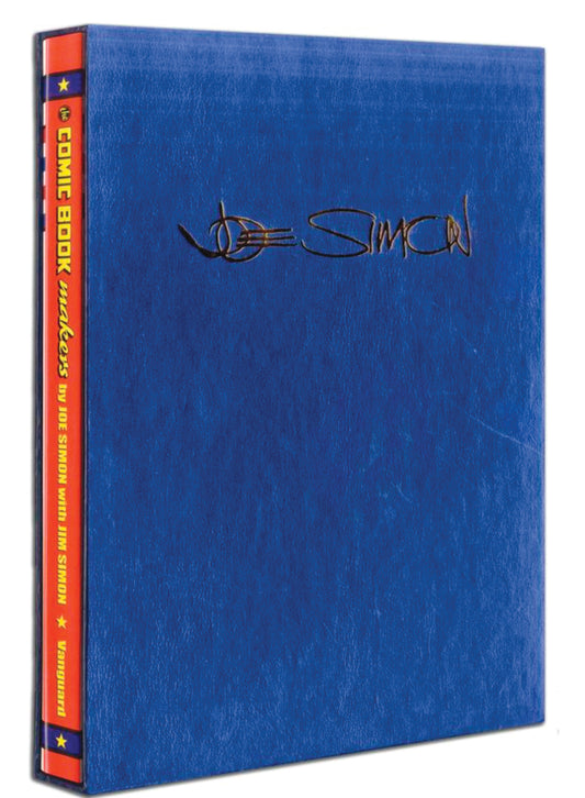 SIGNED | The Comic Book Makers by Joe & Jim Simon | Hardcover | Deluxe