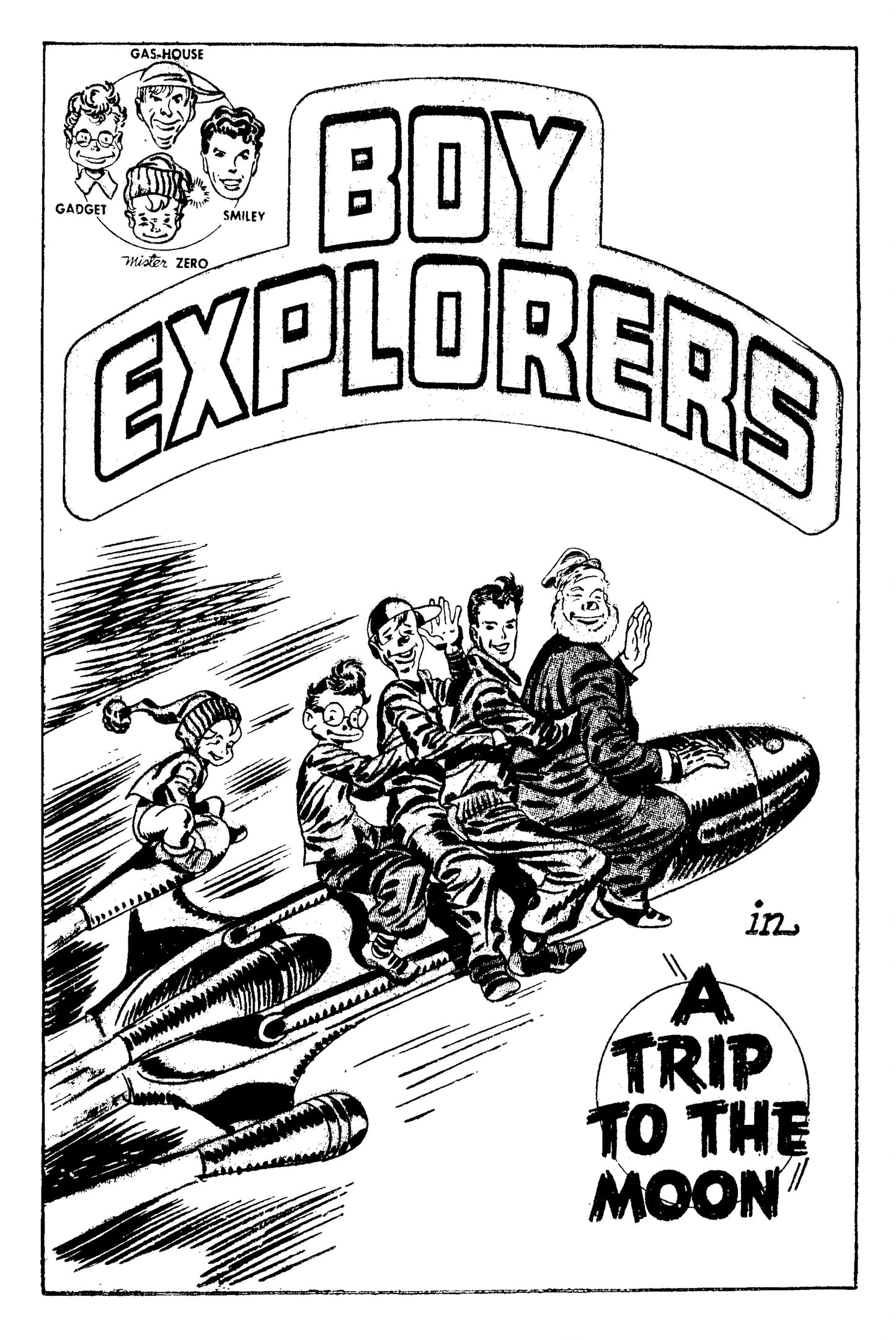 Boy Explorers #1 OA Edition Dody Eka & Jesse Simon | Main Cover