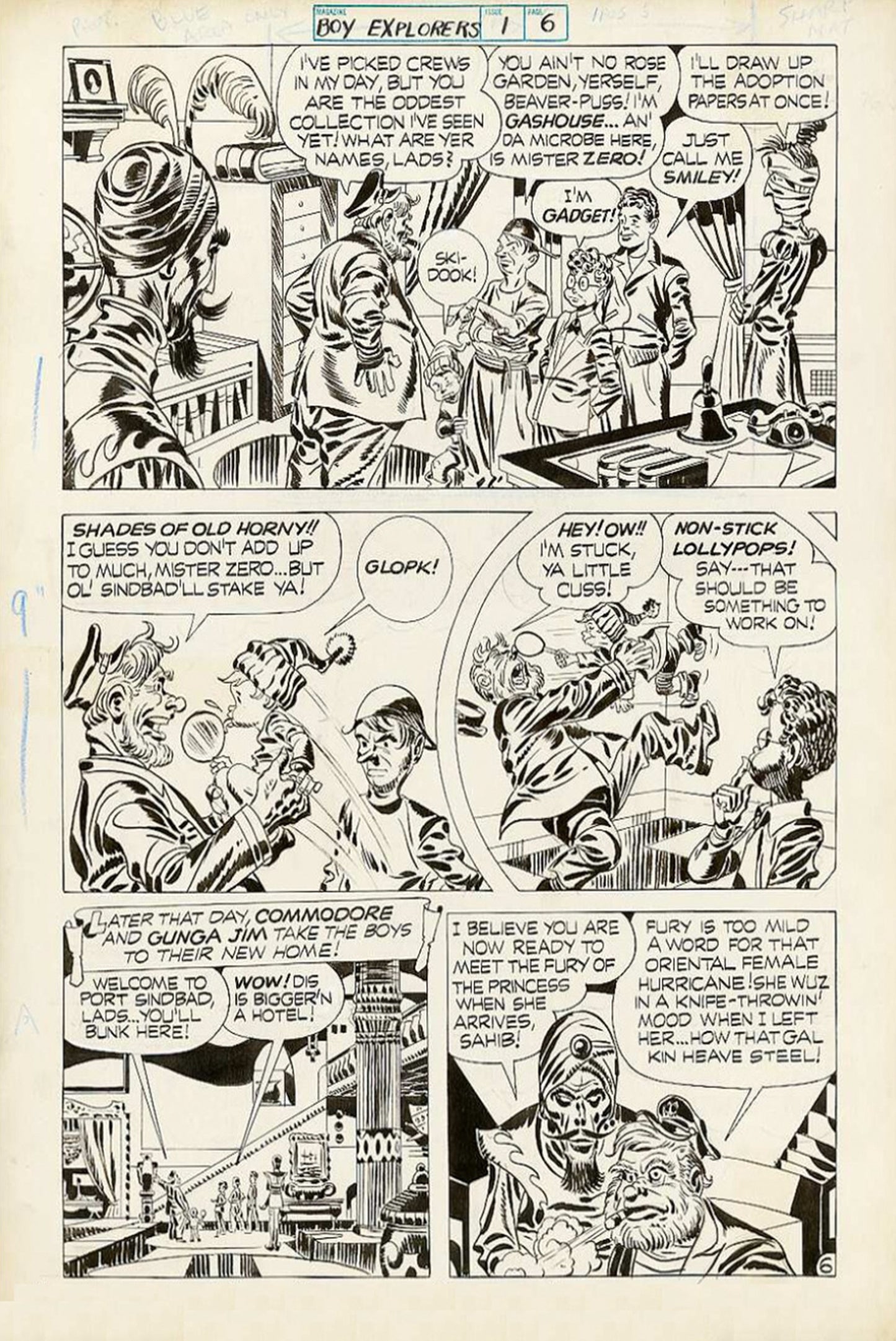 Boy Explorers #1 OA Edition Dody Eka & Jesse Simon | Main Cover