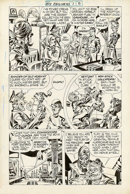 Boy Explorers #1 OA Edition Dody Eka & Jesse Simon | Main Cover