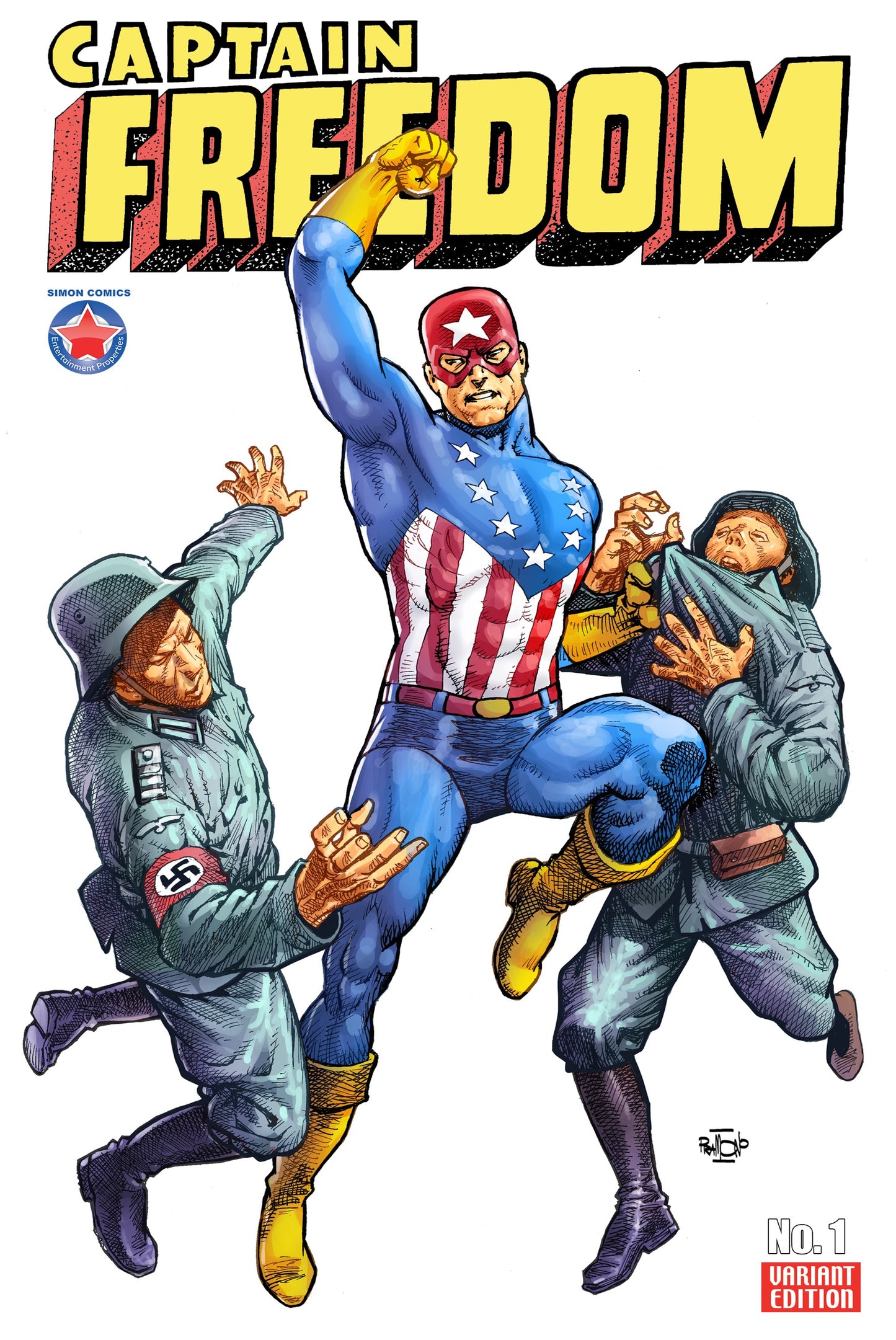Captain Freedom #1 Pramono Estu | Variant B