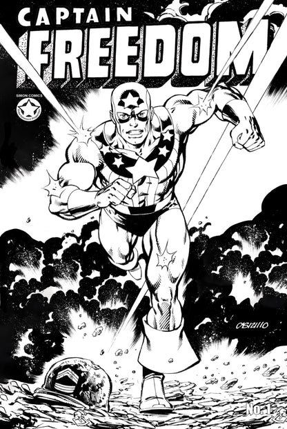Captain Freedom #1 OA Edition Anthony Castrillo | Main Cover
