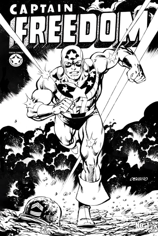 Captain Freedom #1 OA Edition Anthony Castrillo | Main Cover