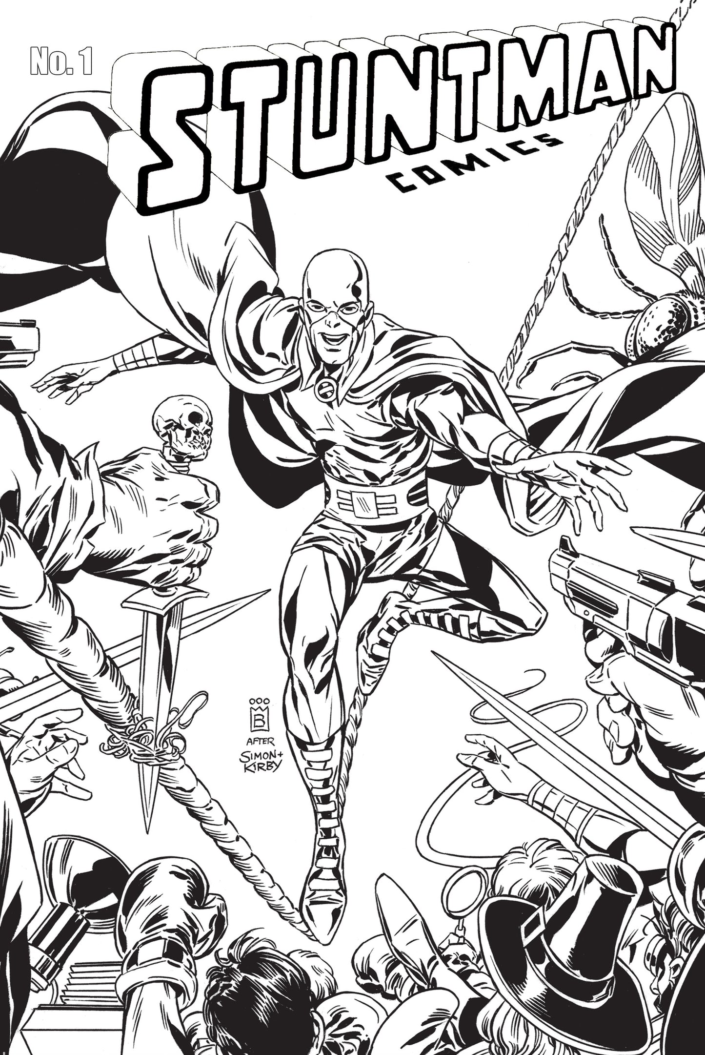 Stuntman #1 OA Edition Mark Buckingham | Main Cover