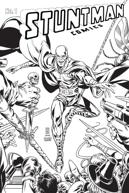 Stuntman #1 OA Edition Mark Buckingham | Main Cover