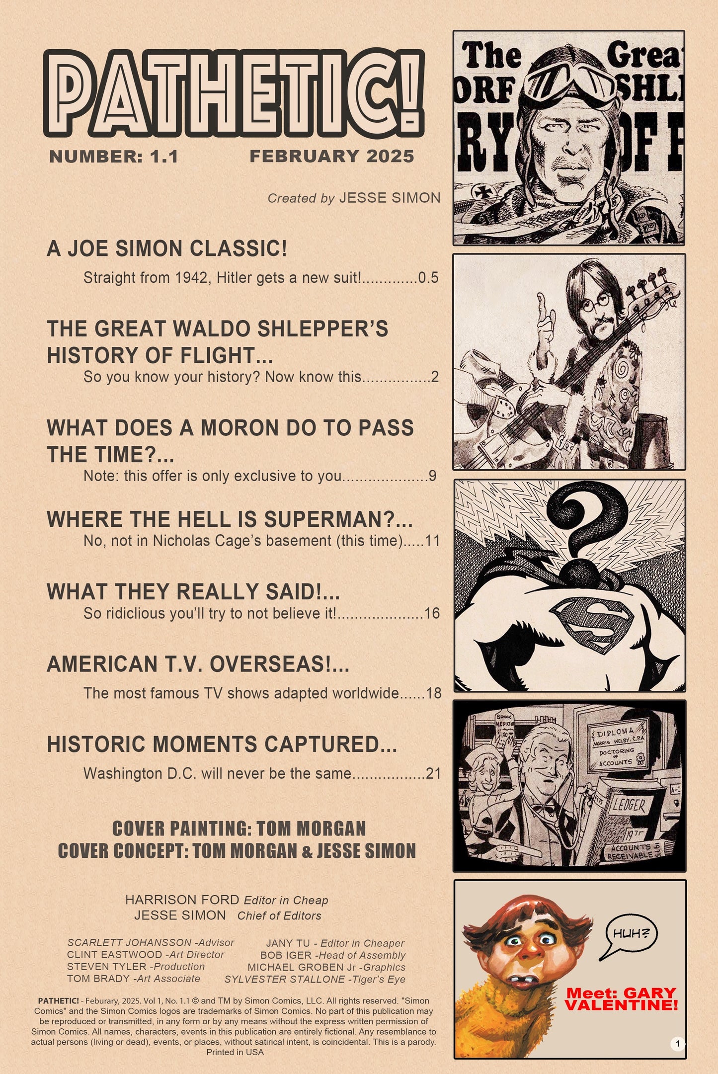 PATHETIC! #1.3 Jon Paul "Thunderbucks*"