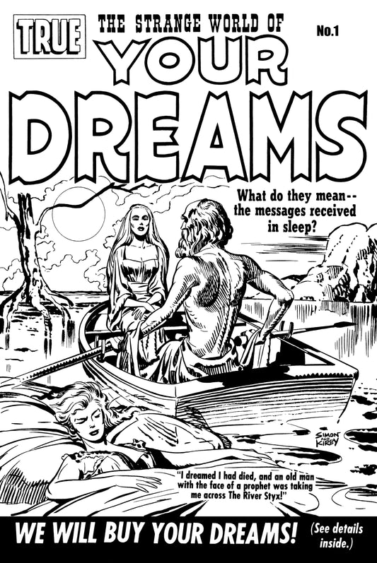 Strange World of Your Dreams #1 OA Edition Joe Simon & Jack Kirby