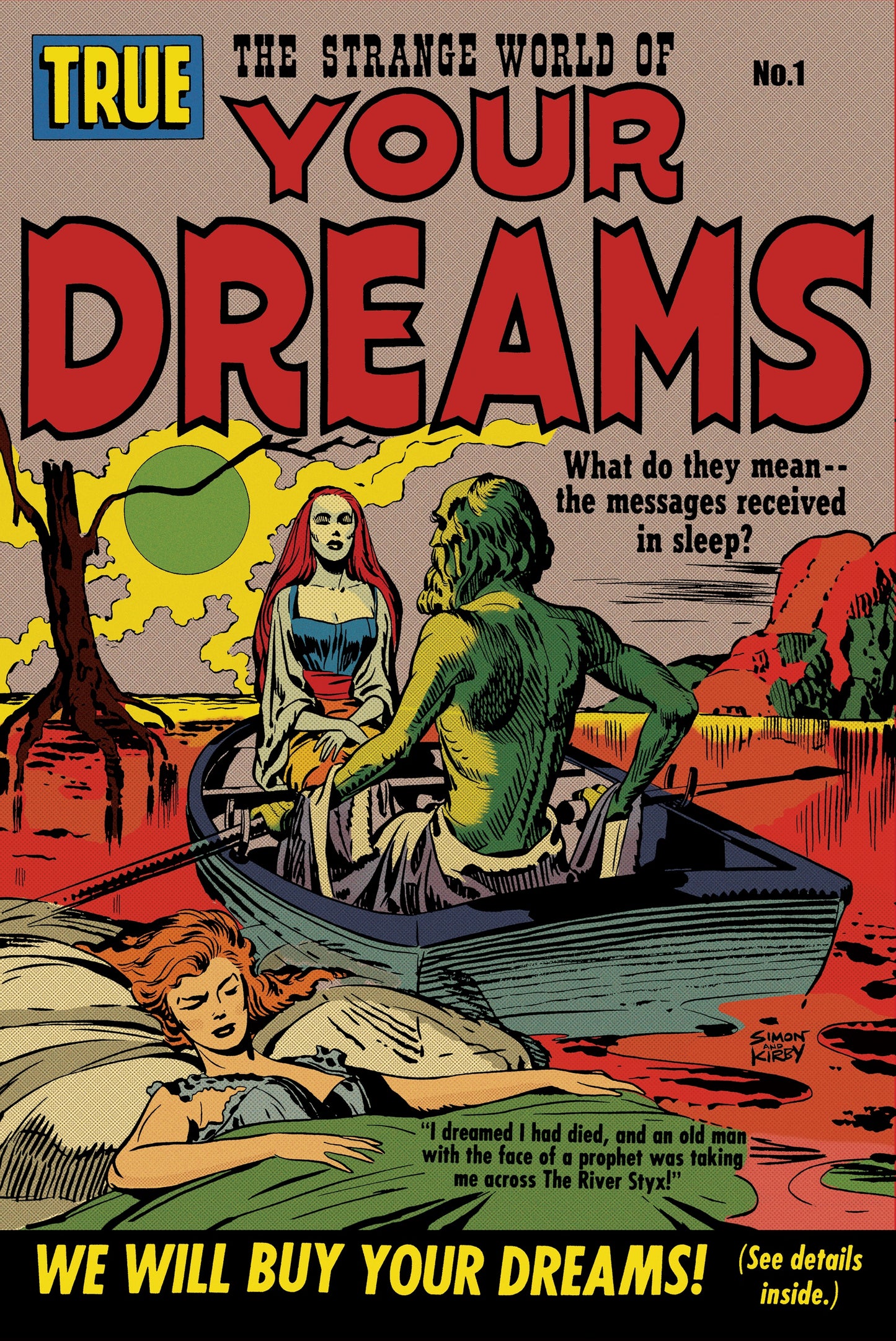 Strange World of Your Dreams #1 Joe Simon & Jack Kirby | Variant C