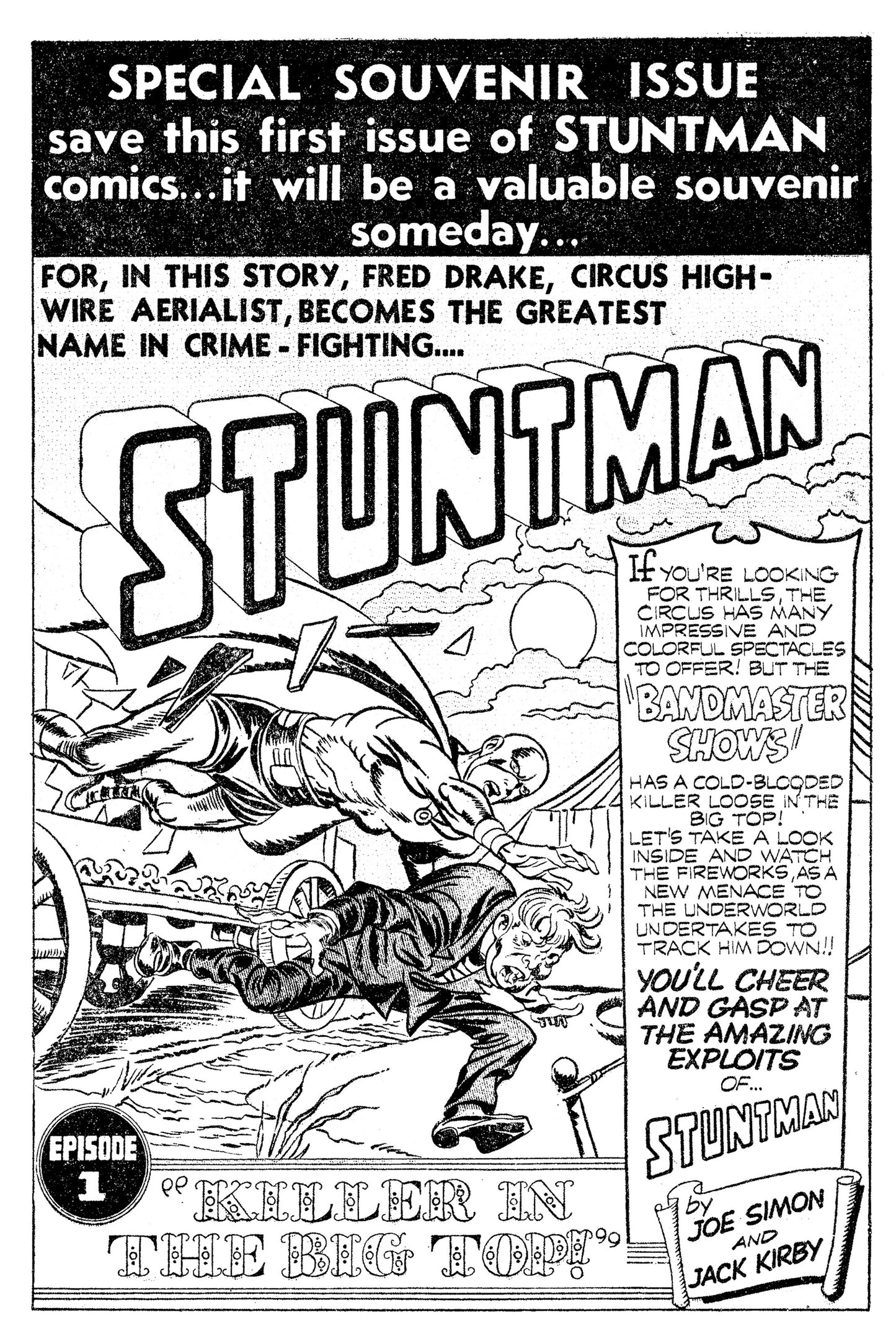 Stuntman #1 OA Edition Garrie Gastonny | Variant B